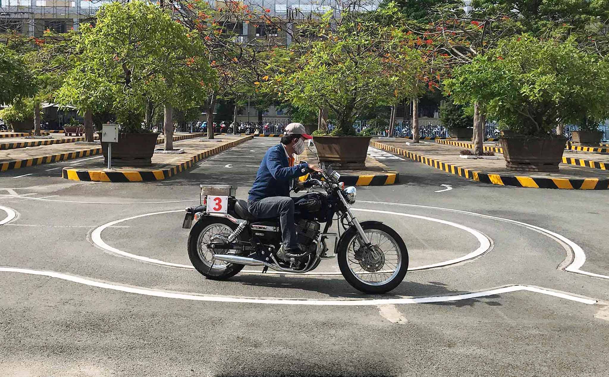 Thi Bằng Lái Xe Mô Tô A2 Quận 8